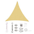 Triangle Outdoor Shade Segel in Beige